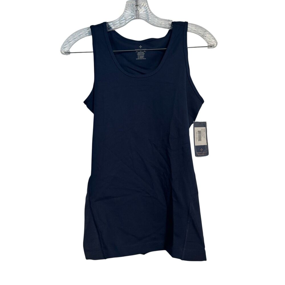 Tommie Copper Women's Lower Back Support Tank Dark Navy Size Medium